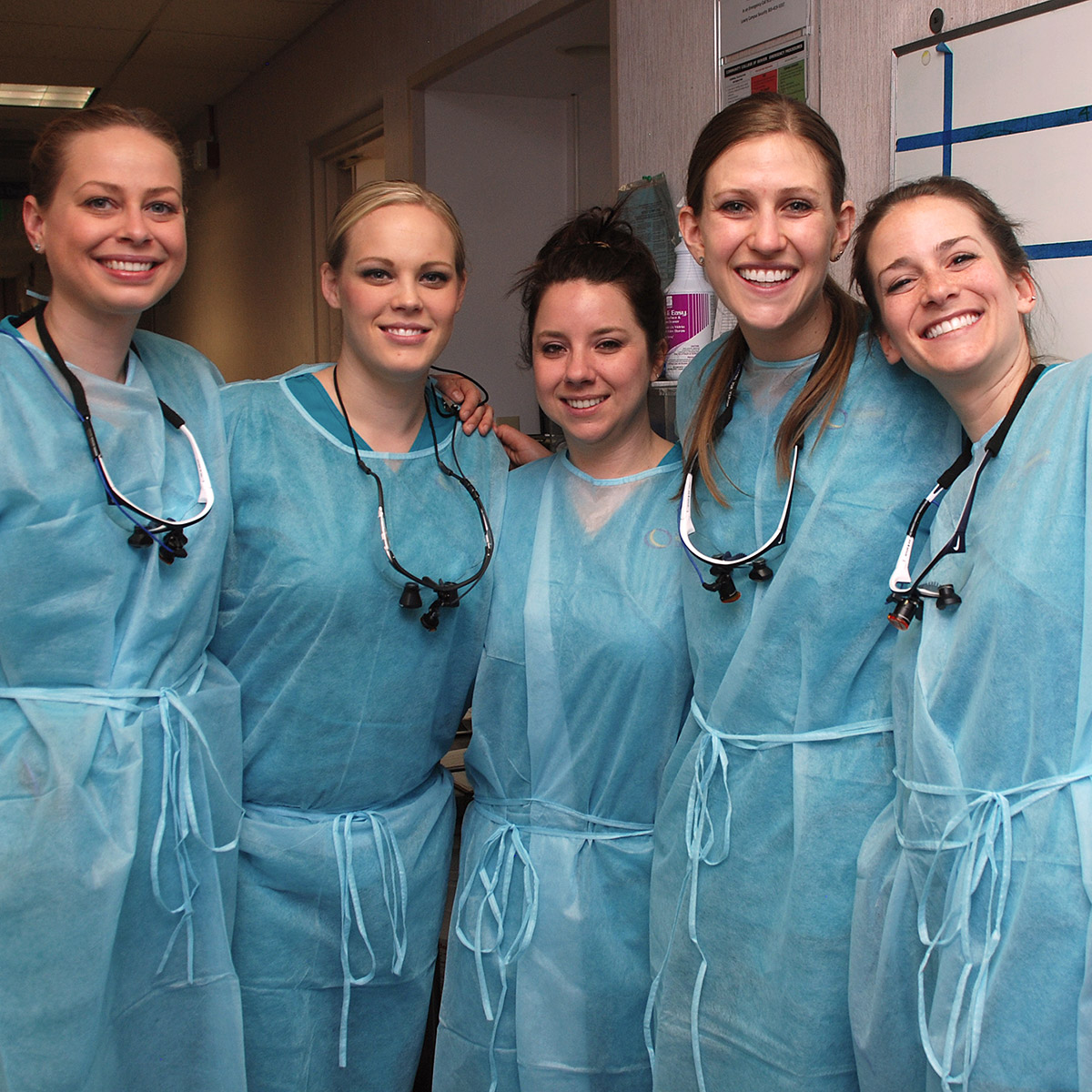 group of CCD Dental Hygiene students