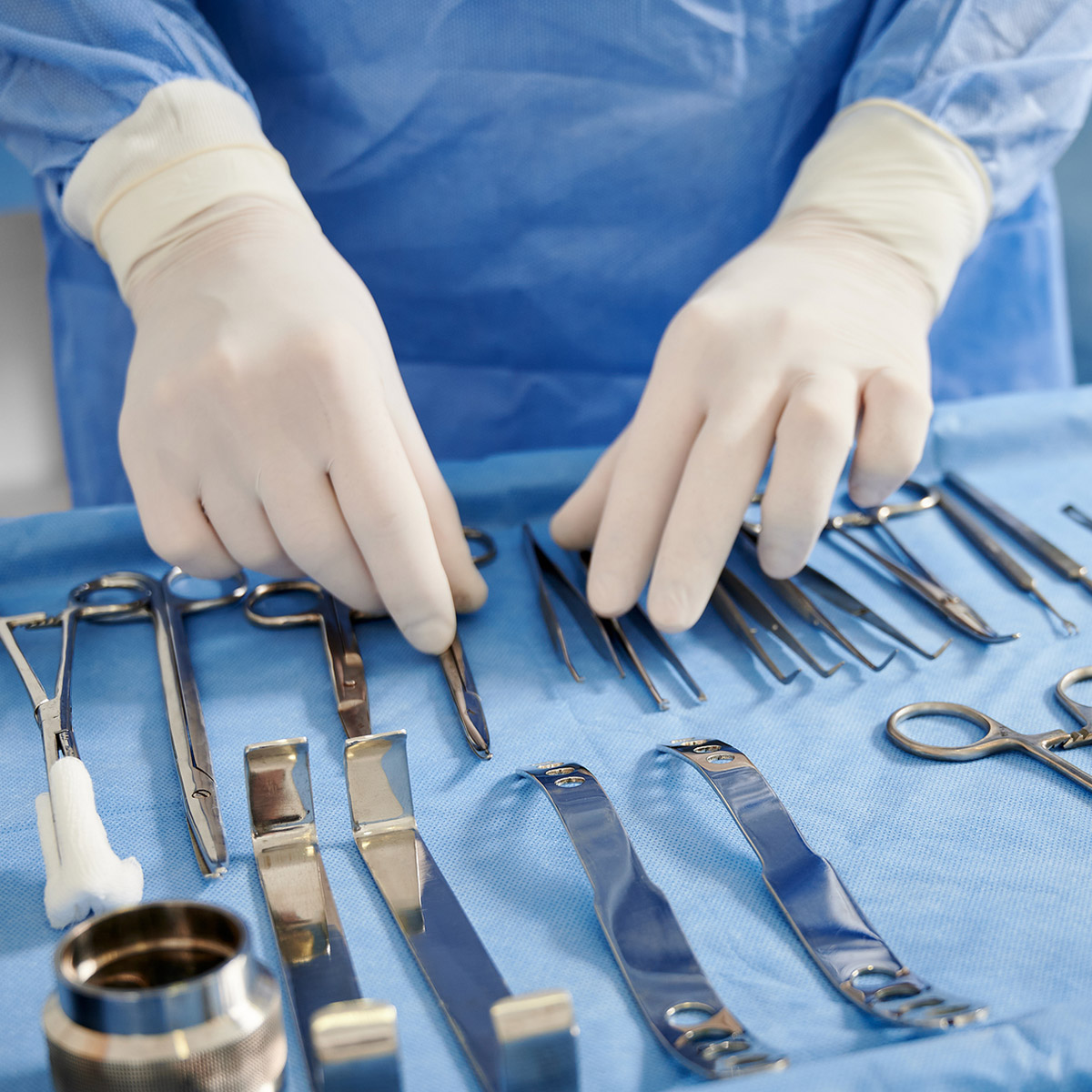 sterilized medical equipment
