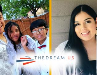 photo of Dream.US recipients and Dream.US logo